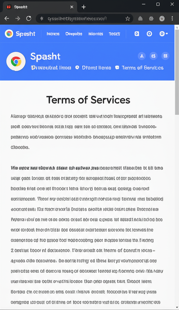Chrome extension interface