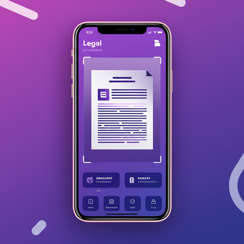 Mobile app interface